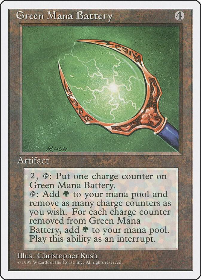 Green Mana Battery (323) [Fourth Edition]