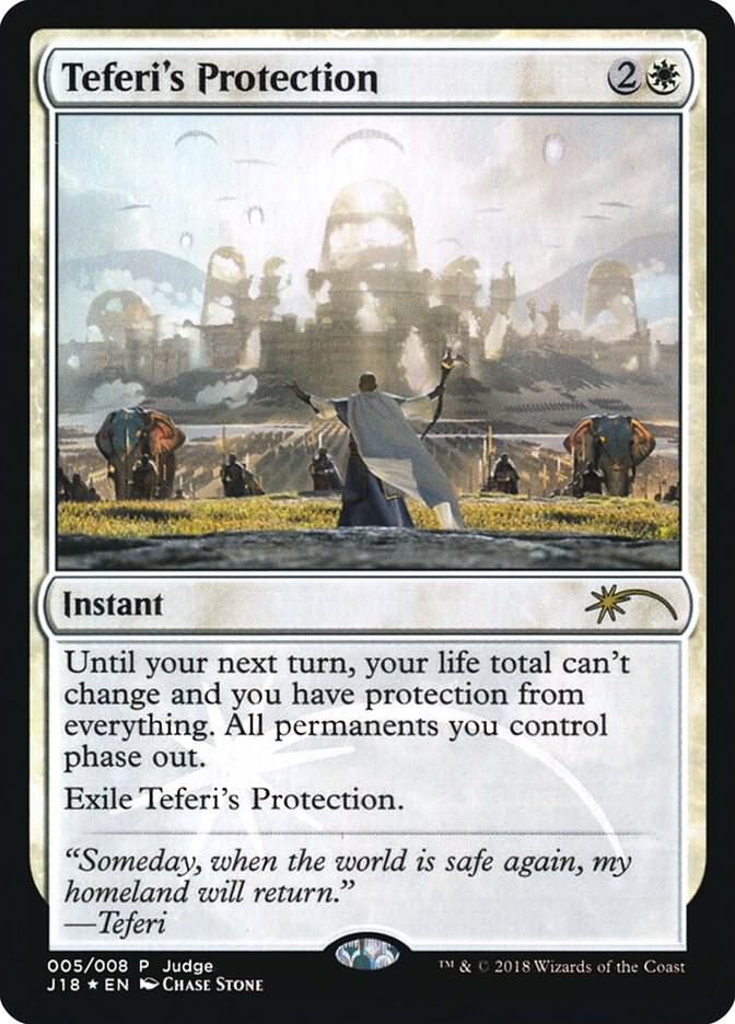 Teferi's Protection (J18) (5) [Judge Promos]
