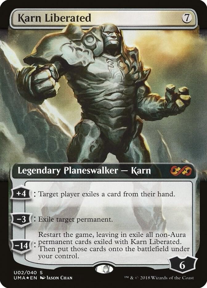 Karn Liberated (U02) [Ultimate Box Topper] [Extended Art]