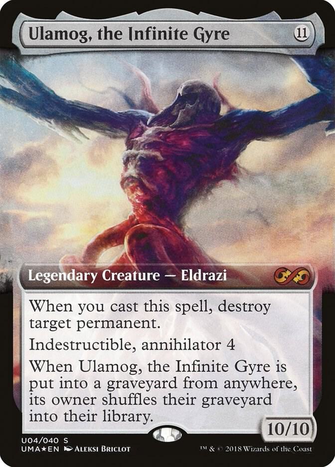 Ulamog, the Infinite Gyre (U04) [Ultimate Box Topper] [Extended Art]
