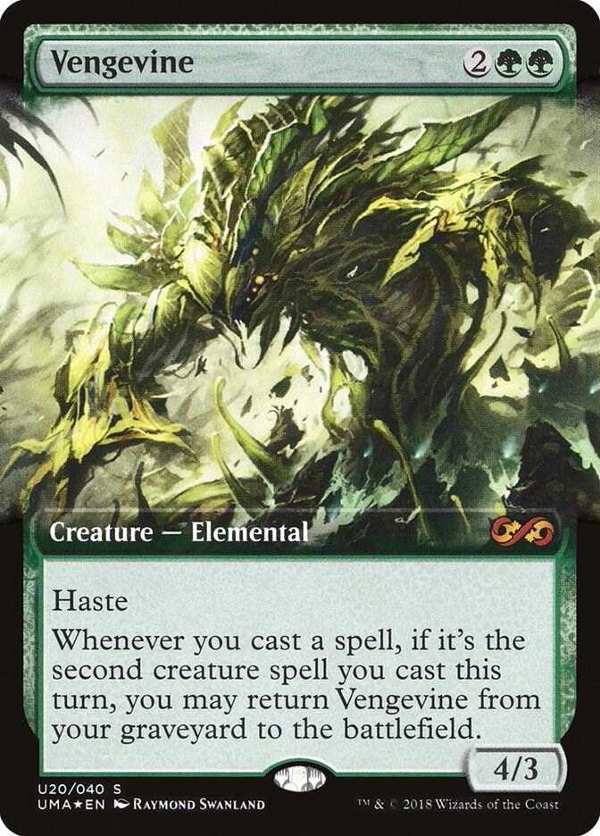 Vengevine (U20) [Ultimate Box Topper] [Extended Art]