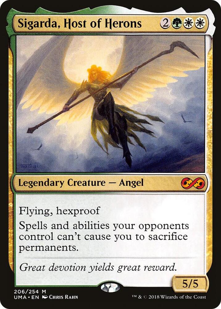 Sigarda, Host of Herons (206) [Ultimate Masters]