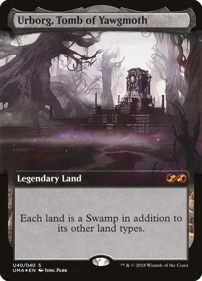 Urborg, Tomb of Yawgmoth (U40) [Ultimate Box Topper] [Extended Art]