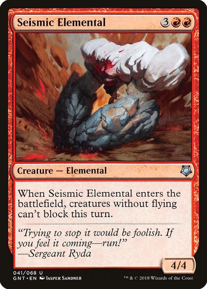 Seismic Elemental (41) [Game Night]