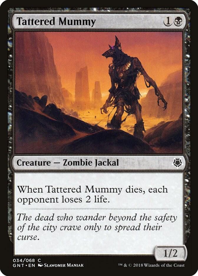 Tattered Mummy (34) [Game Night]