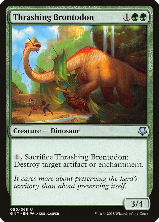 Thrashing Brontodon (50) [Game Night]