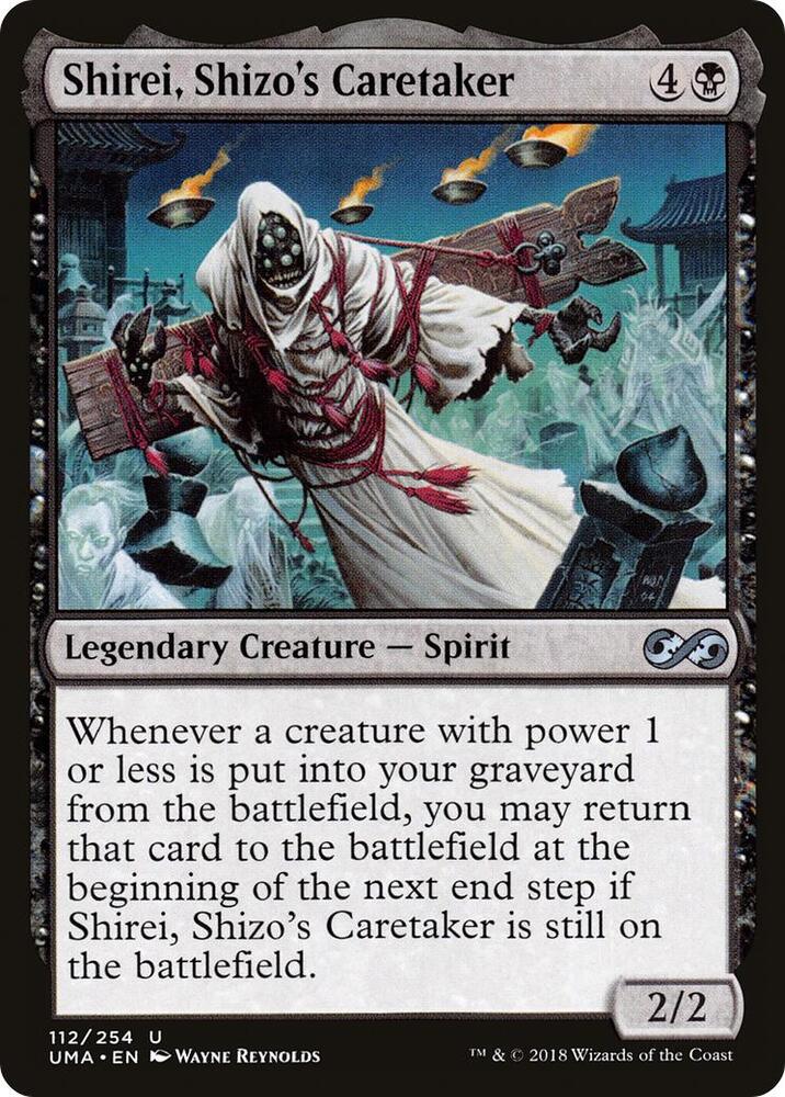 Shirei, Shizo's Caretaker (112) [Ultimate Masters]