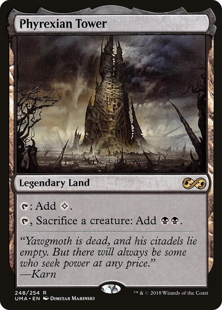 Phyrexian Tower (248) [Ultimate Masters]