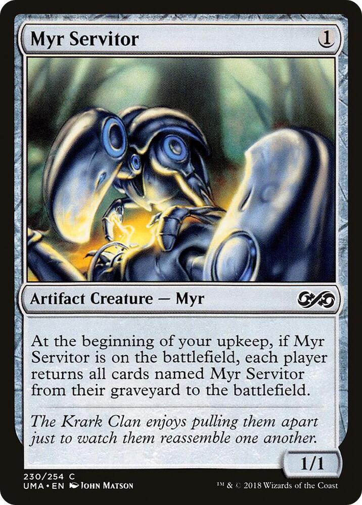 Myr Servitor (230) [Ultimate Masters]