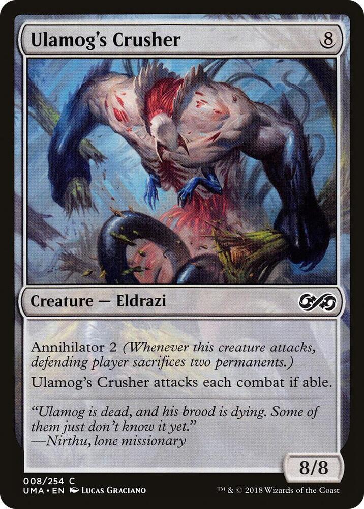 Ulamog's Crusher (8) [Ultimate Masters]