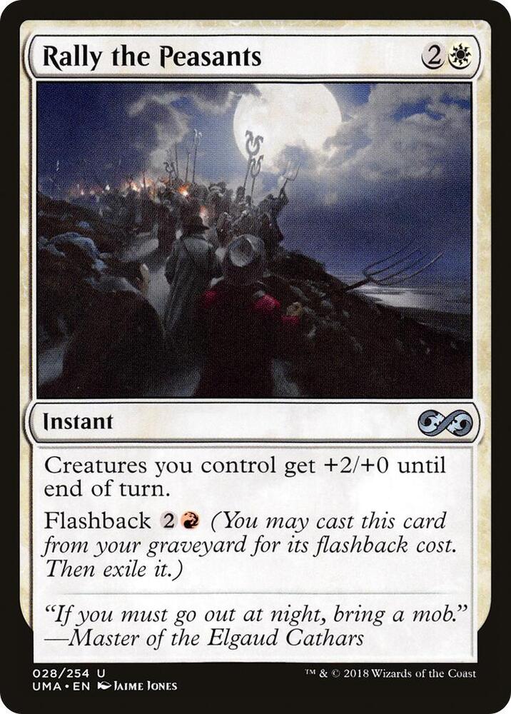 Rally the Peasants (28) [Ultimate Masters]