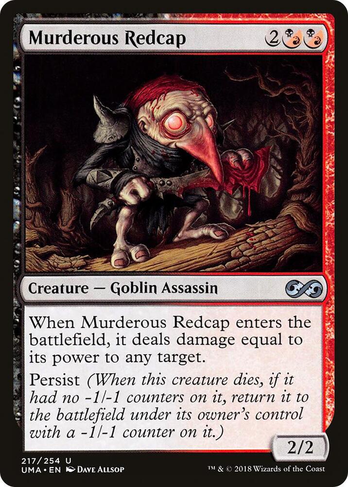 Murderous Redcap (217) [Ultimate Masters]