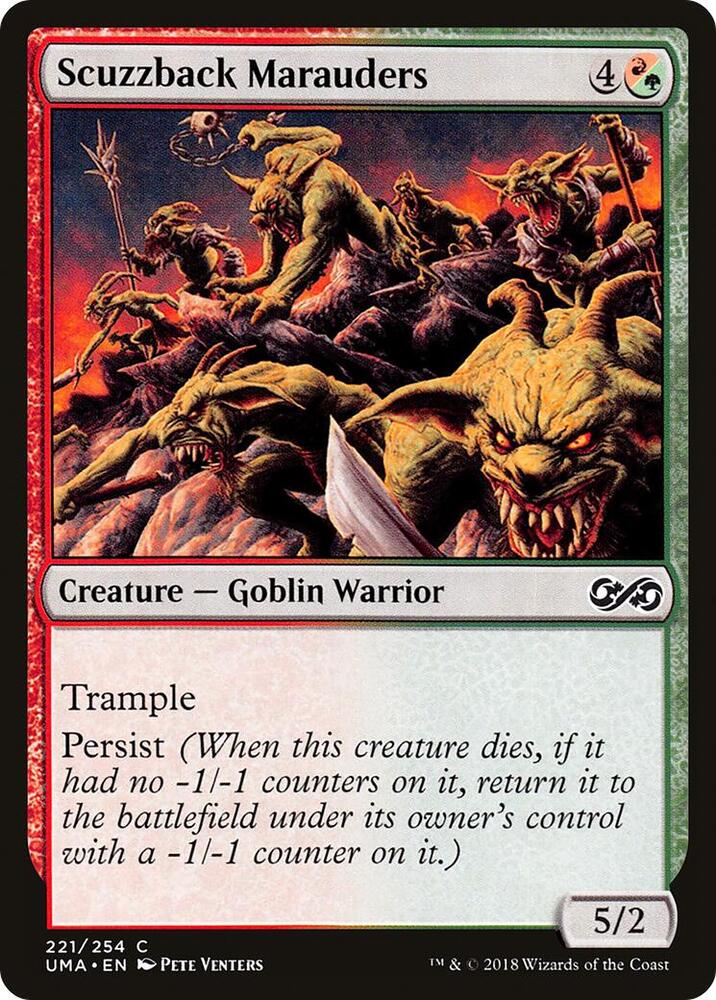 Scuzzback Marauders (221) [Ultimate Masters]