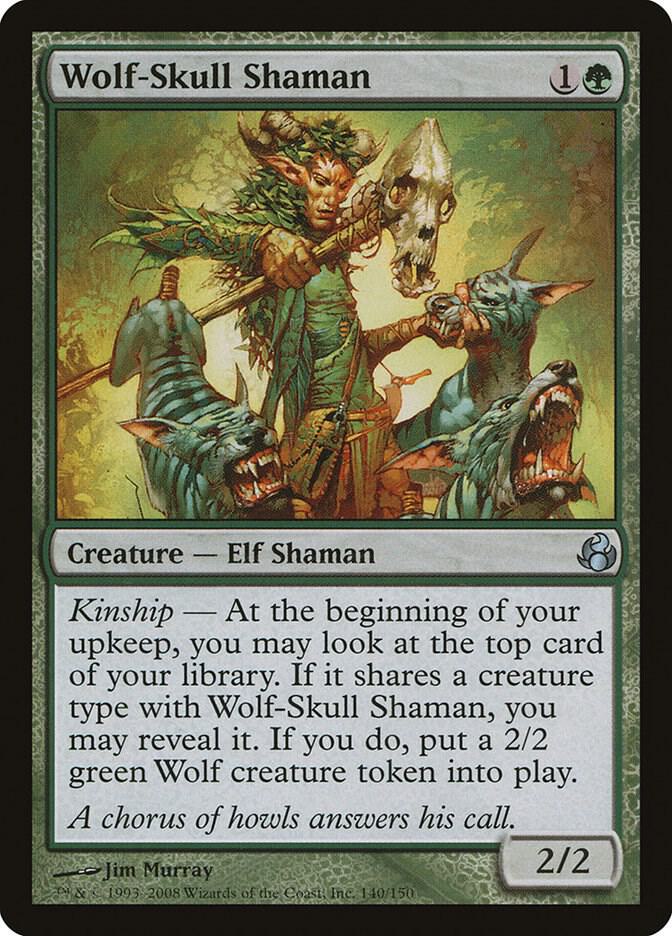 Wolf-Skull Shaman (140) [Morningtide]