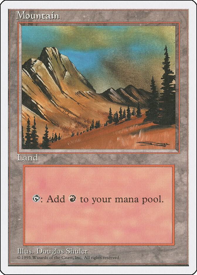 Mountain (C) (182) [Fourth Edition]