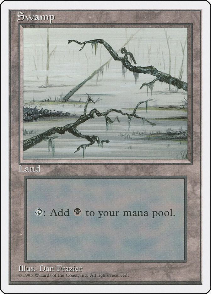 Swamp (C) (191) [Fourth Edition]
