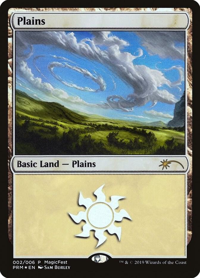 Plains (2019) [MagicFest Cards]