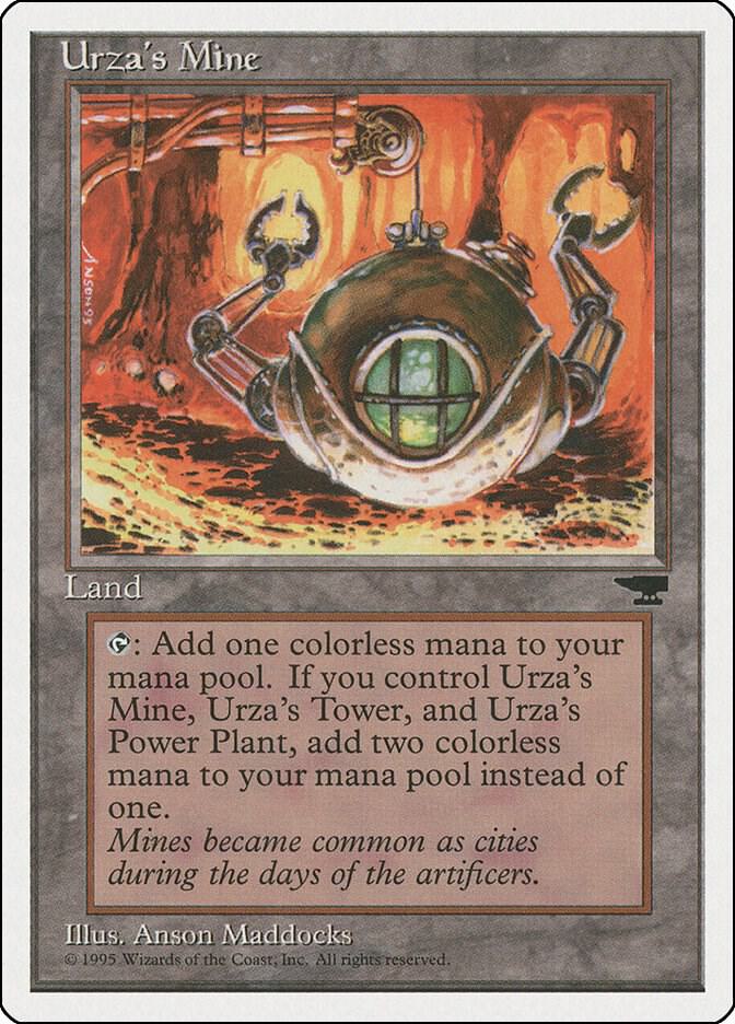 Urza's Mine (Clawed Sphere) (114b) [Chronicles]