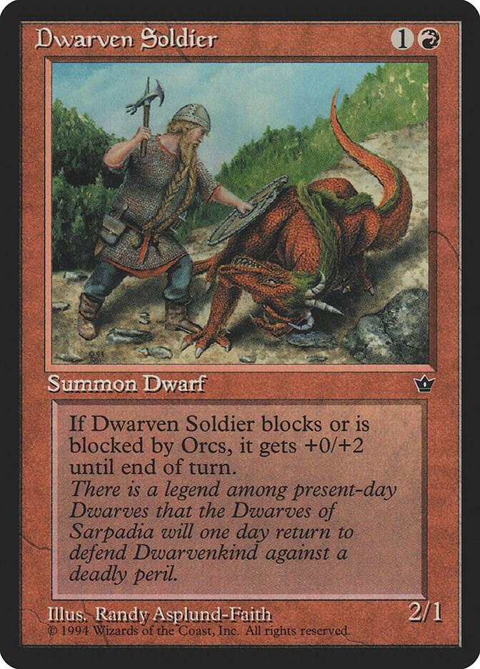 Dwarven Soldier (Asplund-Faith) (53b) [Fallen Empires]