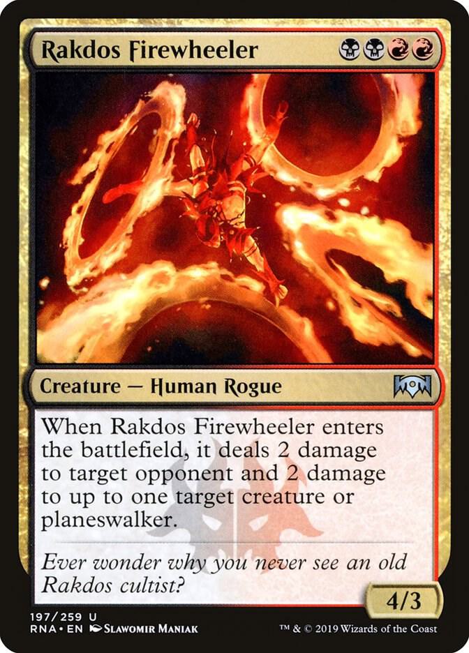 Rakdos Firewheeler (197) [Ravnica Allegiance]