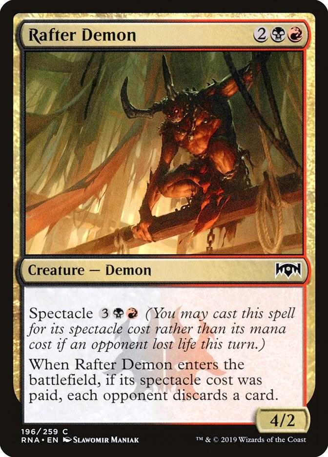Rafter Demon (196) [Ravnica Allegiance]