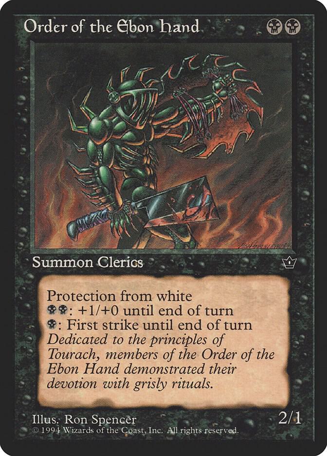 Order of the Ebon Hand (Spencer) (42c) [Fallen Empires]