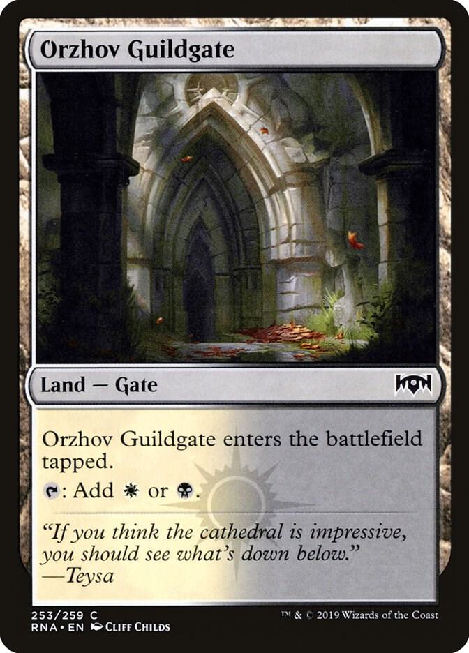 Orzhov Guildgate (253) [Ravnica Allegiance]