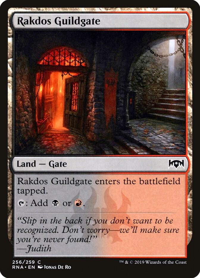 Rakdos Guildgate (256) [Ravnica Allegiance]