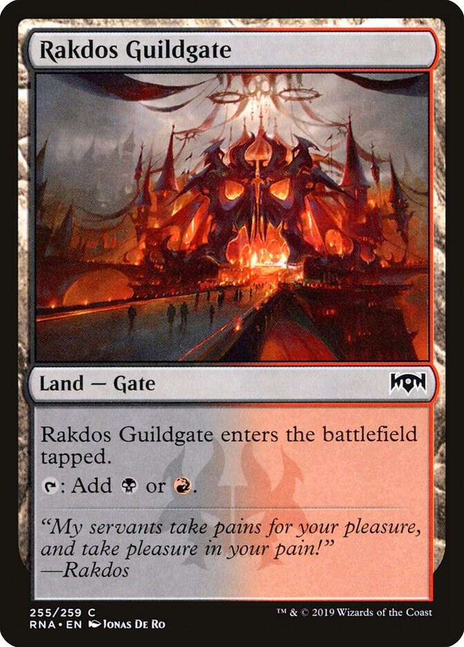 Rakdos Guildgate (255) [Ravnica Allegiance]