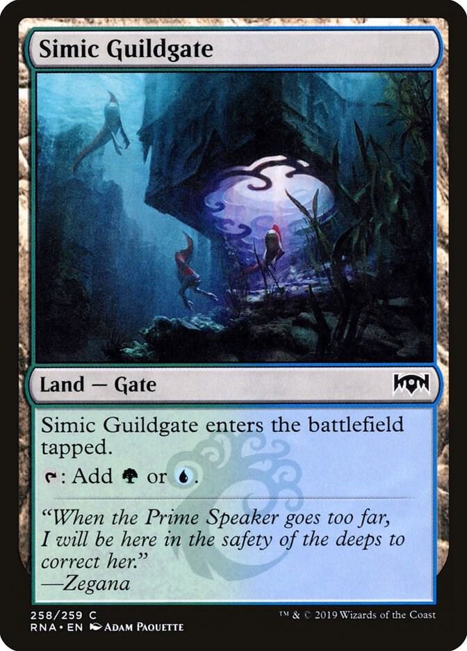 Simic Guildgate (258) [Ravnica Allegiance]