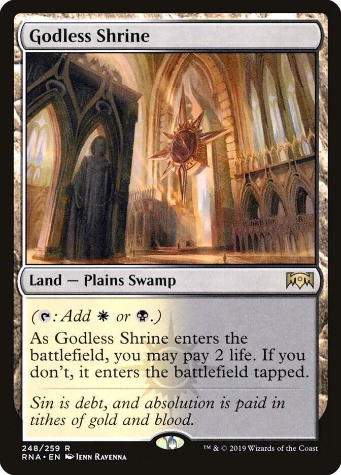 Godless Shrine (248) [Ravnica Allegiance]