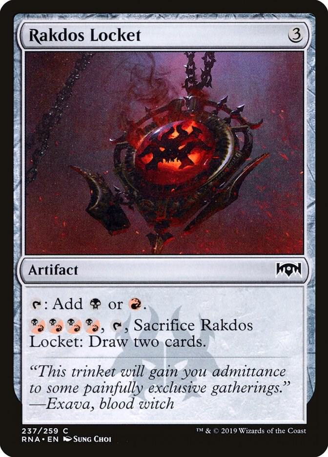 Rakdos Locket (237) [Ravnica Allegiance]