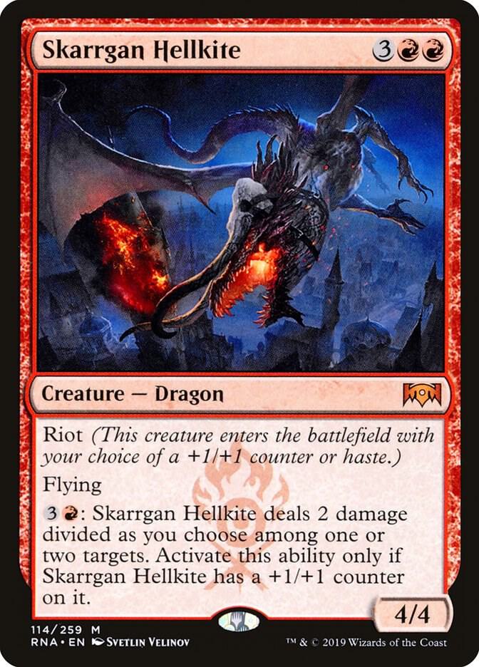 Skarrgan Hellkite (114) [Ravnica Allegiance]
