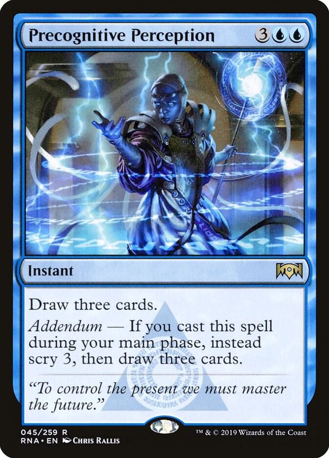 Precognitive Perception (45) [Ravnica Allegiance]