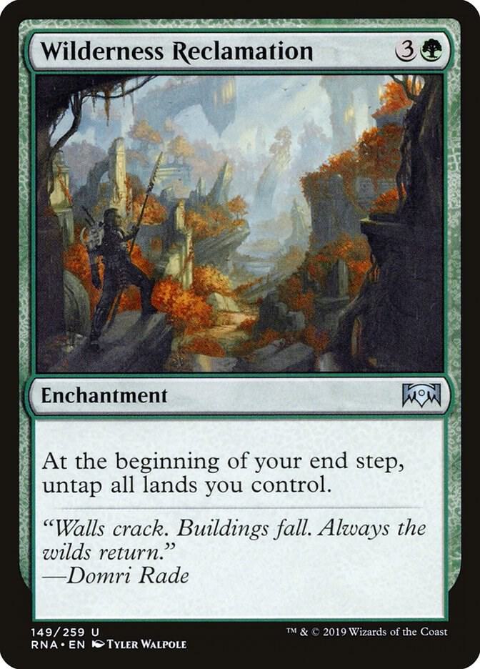 Wilderness Reclamation (149) [Ravnica Allegiance]