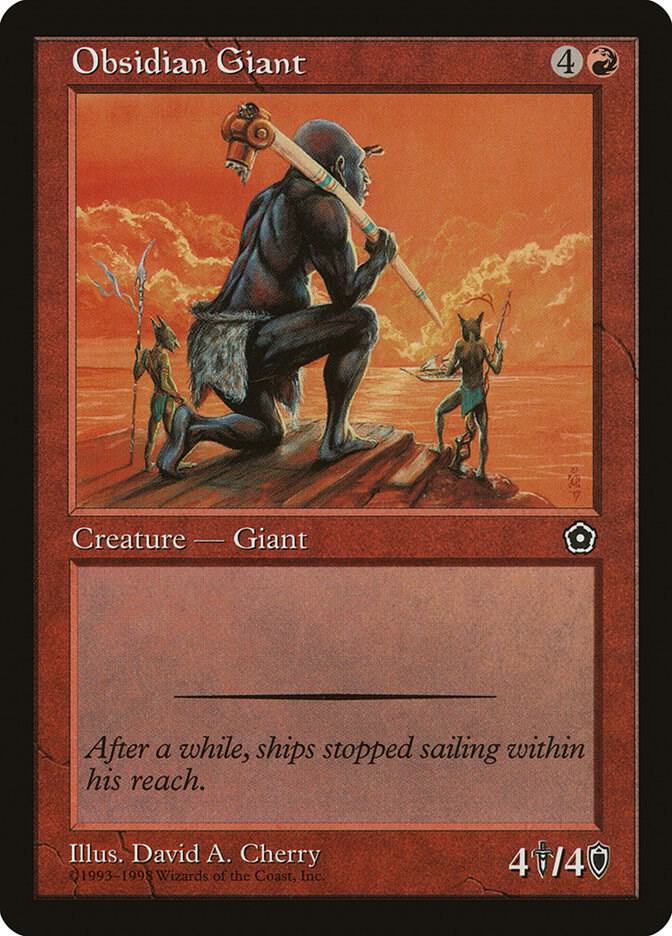 Obsidian Giant (109) [Portal Second Age]