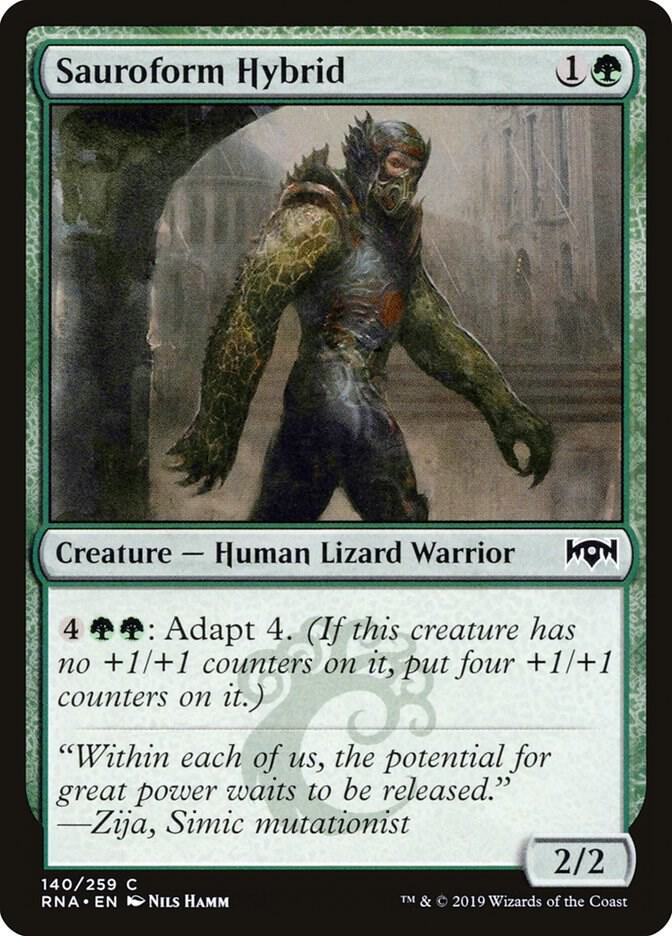 Sauroform Hybrid (140) [Ravnica Allegiance]