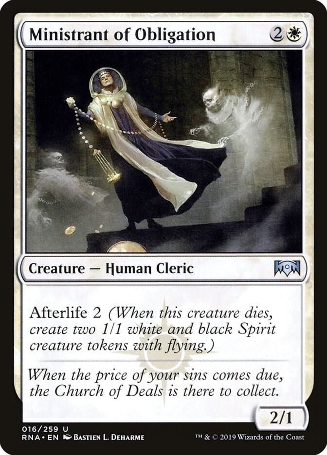 Ministrant of Obligation (16) [Ravnica Allegiance]