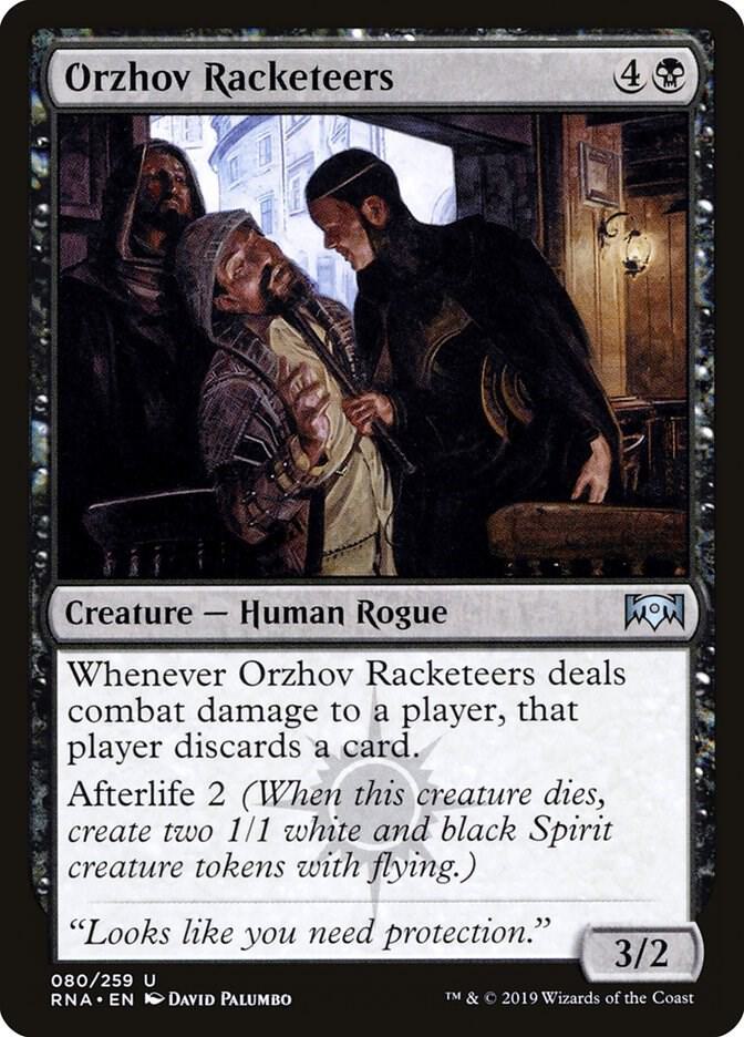 Orzhov Racketeers (80) [Ravnica Allegiance]