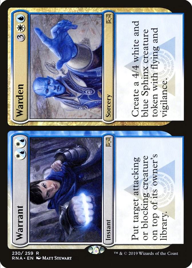 Warrant // Warden (230) [Ravnica Allegiance]