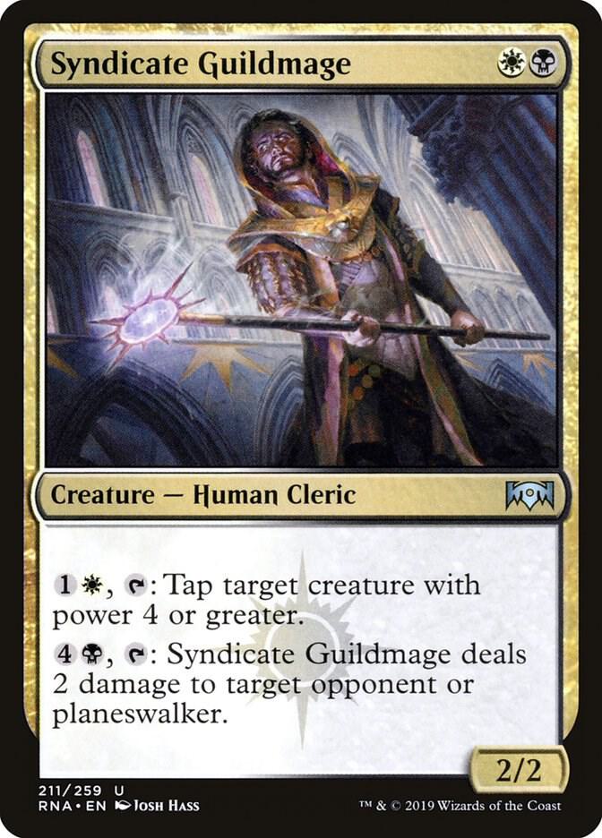 Syndicate Guildmage (211) [Ravnica Allegiance]