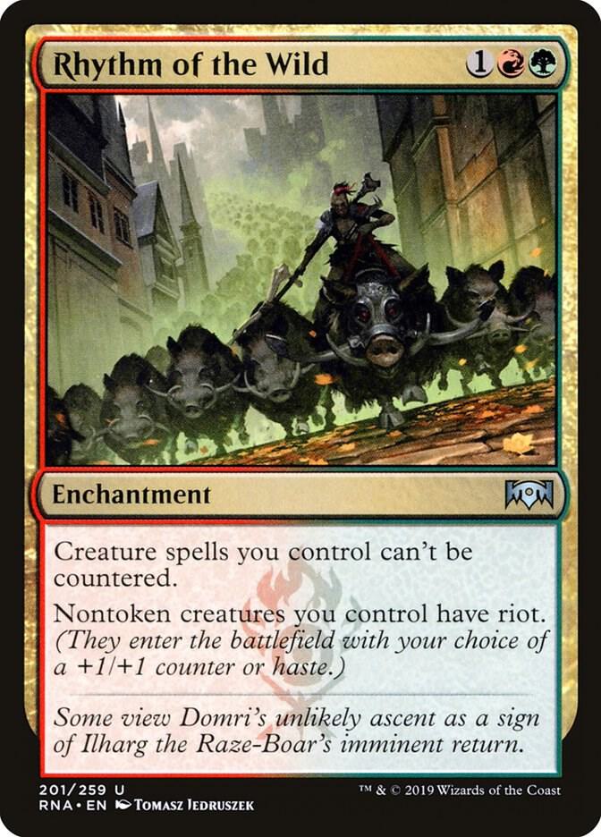 Rhythm of the Wild (201) [Ravnica Allegiance]