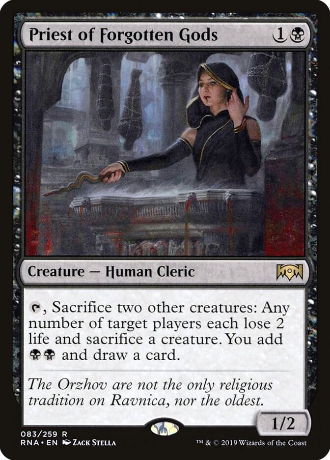 Priest of Forgotten Gods (83) [Ravnica Allegiance]