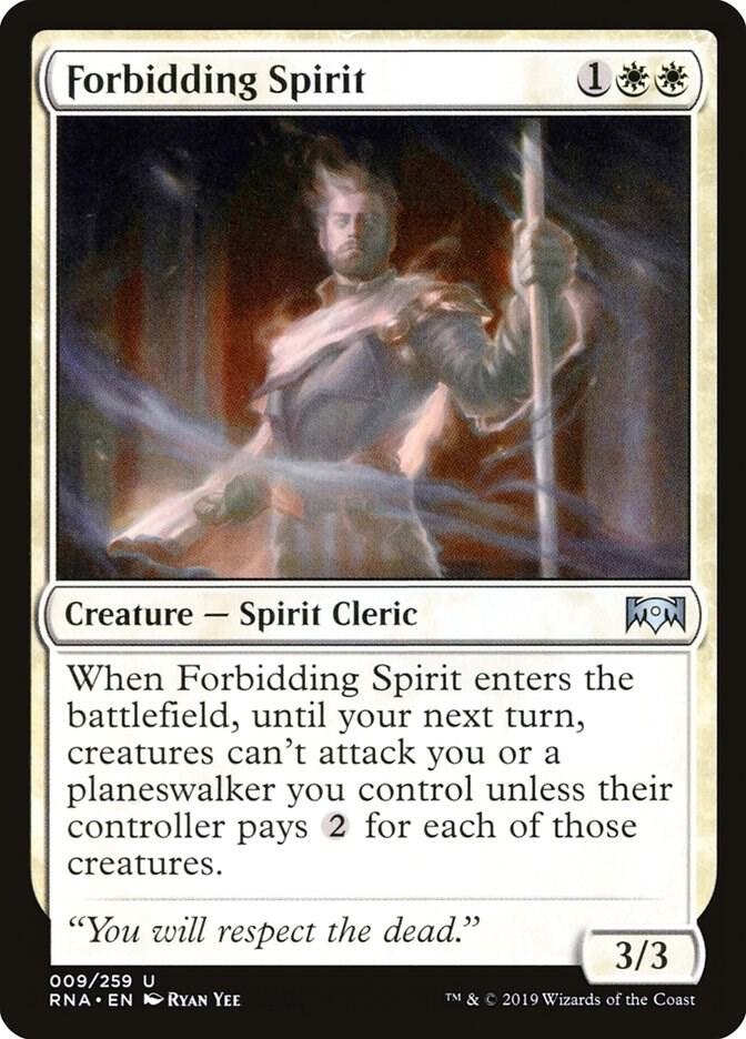 Forbidding Spirit (9) [Ravnica Allegiance]
