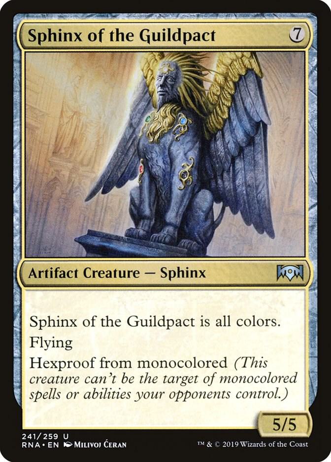 Sphinx of the Guildpact (241) [Ravnica Allegiance]