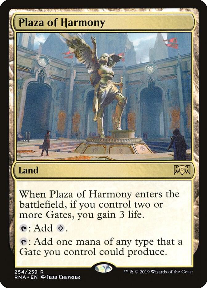 Plaza of Harmony (254) [Ravnica Allegiance]