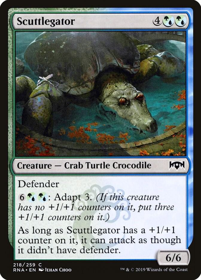 Scuttlegator (218) [Ravnica Allegiance]