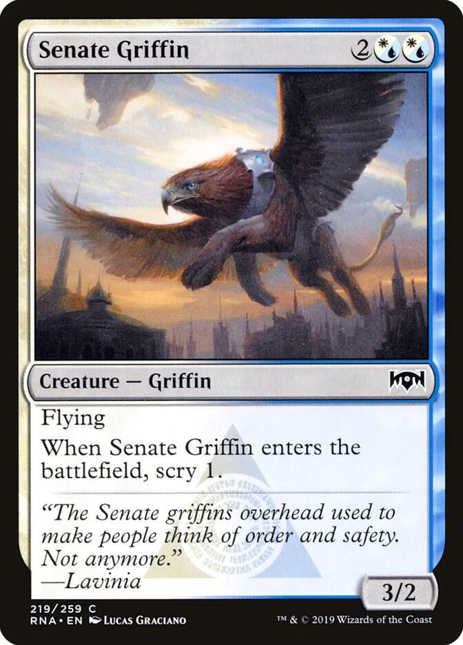 Senate Griffin (219) [Ravnica Allegiance]
