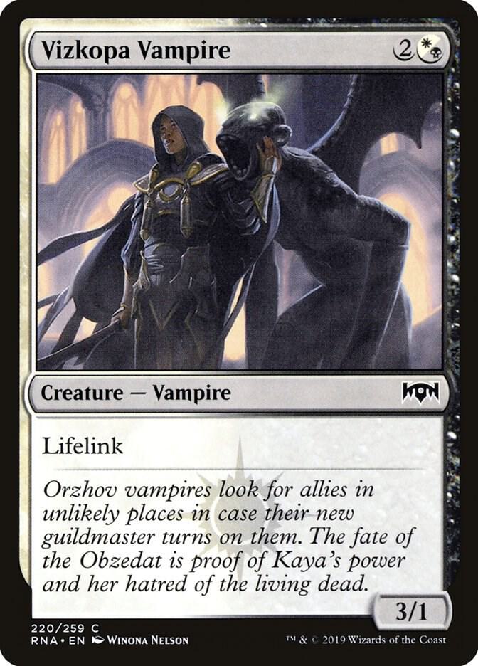 Vizkopa Vampire (220) [Ravnica Allegiance]