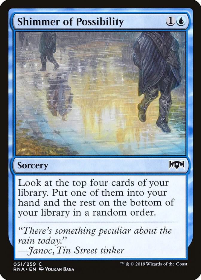 Shimmer of Possibility (51) [Ravnica Allegiance]